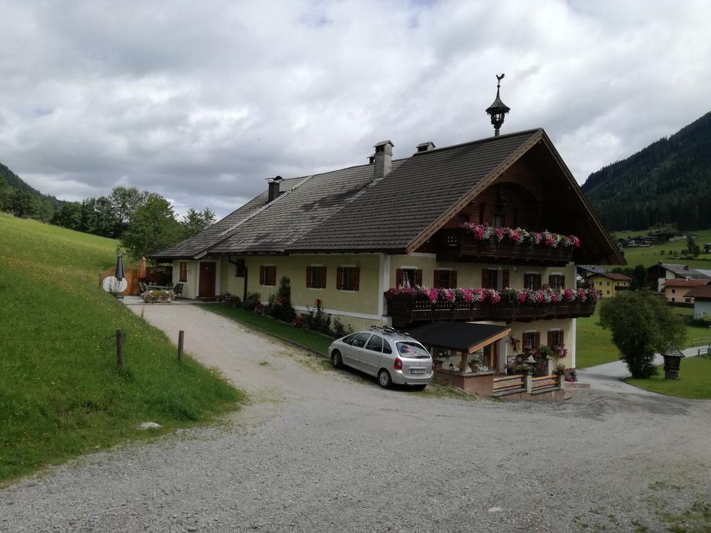 Apartment Knablhof Sankt Martin am Tennengebirge Bagian luar foto